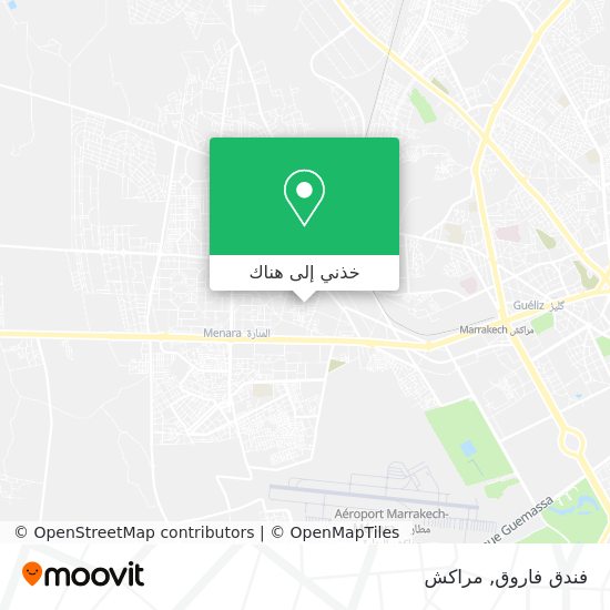 خريطة فندق فاروق