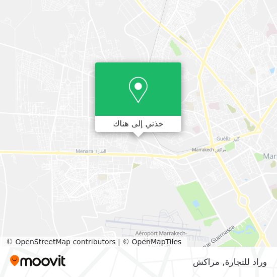 خريطة وراد للتجارة