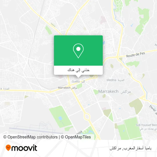 خريطة بامبا أسفارالمغرب
