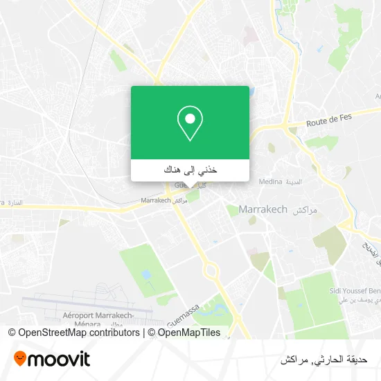 خريطة حديقة الحارثي