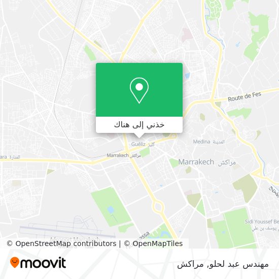 خريطة مهندس عبد لحلو