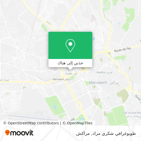 خريطة طوبوغرافي شكري مراد