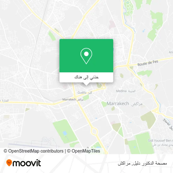 خريطة مصحة الدكتور دليل