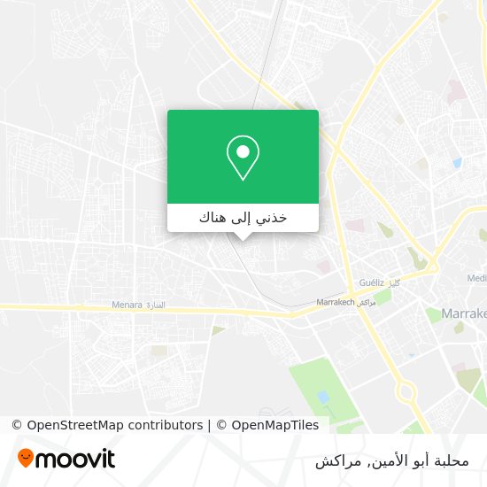 خريطة محلبة أبو الأمين