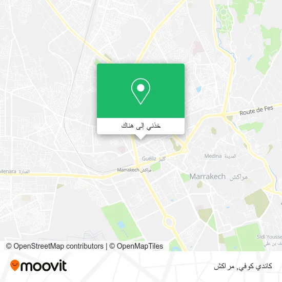 خريطة كاندي كوفي