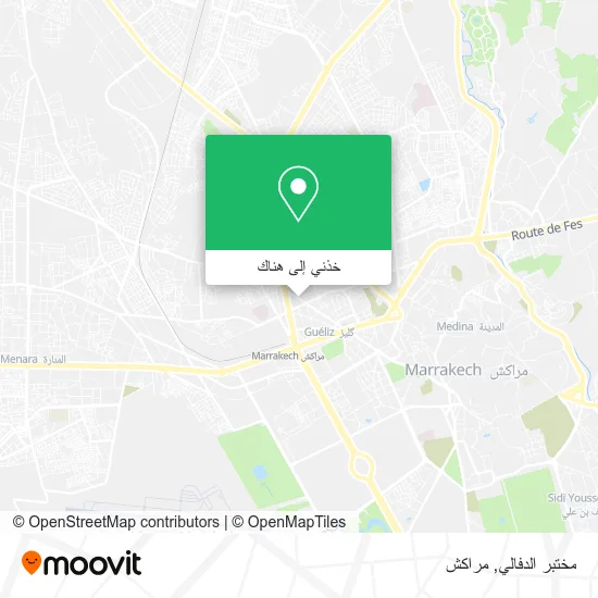 خريطة مختبر الدفالي