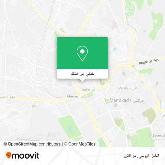 خريطة الخبز اليومي