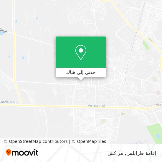 خريطة إقامة طرابلس