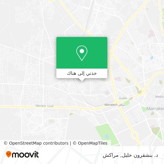 خريطة د. بنشقرون خليل