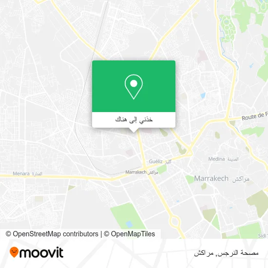 خريطة مصحة النرجس