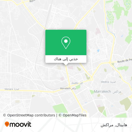 خريطة هابيتال