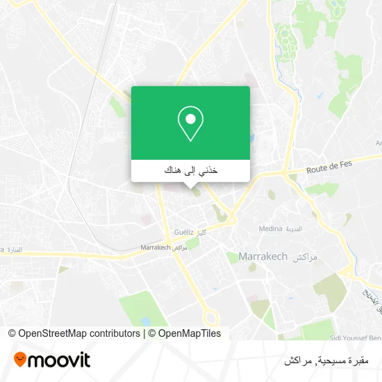 خريطة مقبرة مسيحية