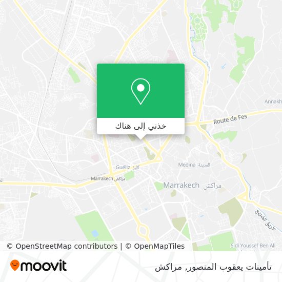 خريطة تأمينات يعقوب المنصور