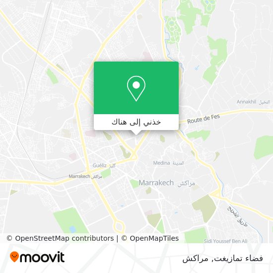 خريطة فضاء تمازيغت