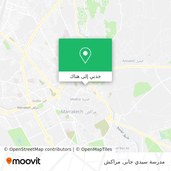 خريطة مدرسة سيدي جابر