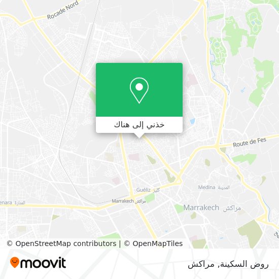 خريطة روض السكينة