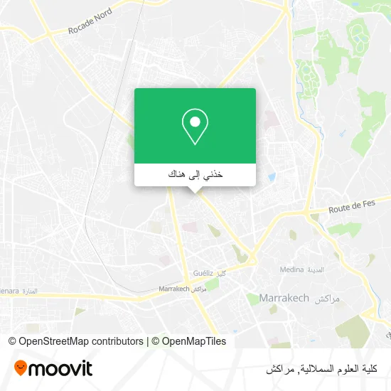 خريطة كلية العلوم السملالية