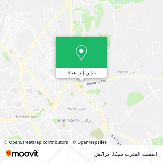 خريطة اسمنت المغرب سيكا