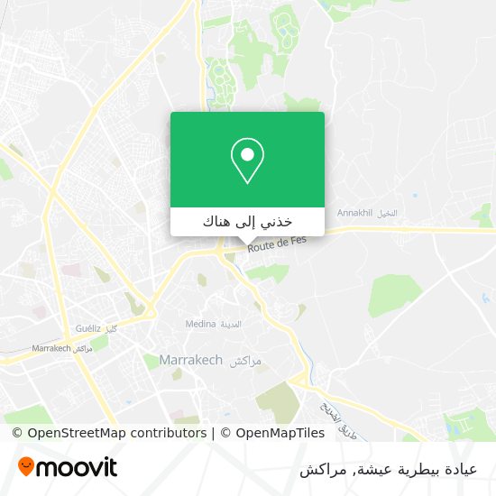 خريطة عيادة بيطرية عيشة