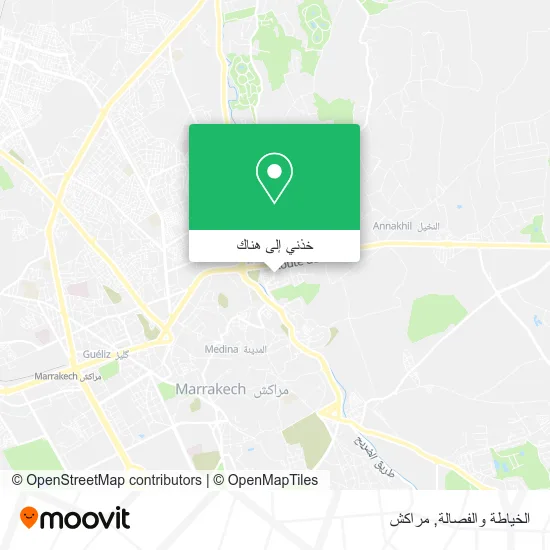 خريطة الخياطة والفصالة