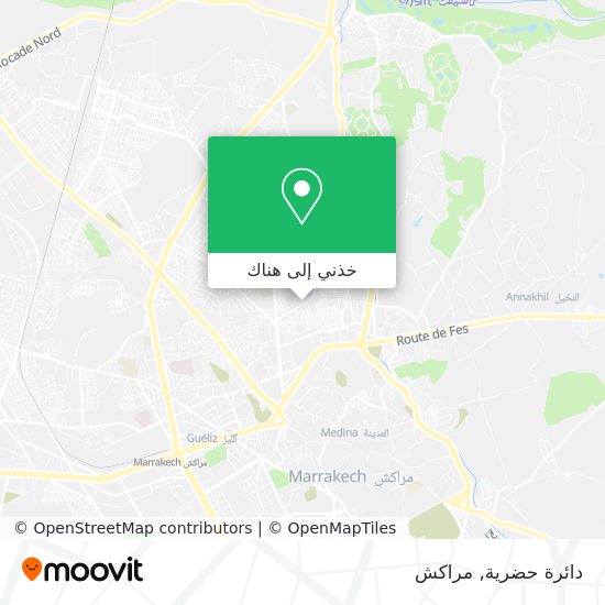 خريطة دائرة حضرية