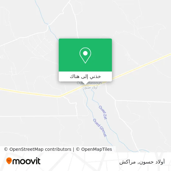 خريطة أولاد حسون