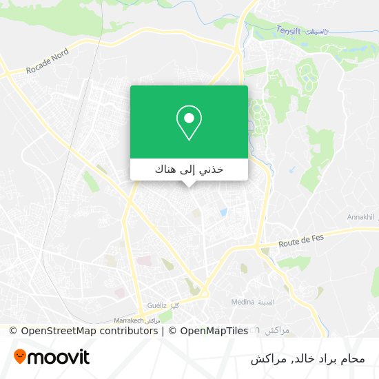 خريطة محام براد خالد