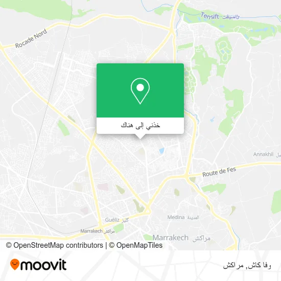 خريطة وفا كاش