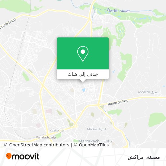 خريطة مصبنة