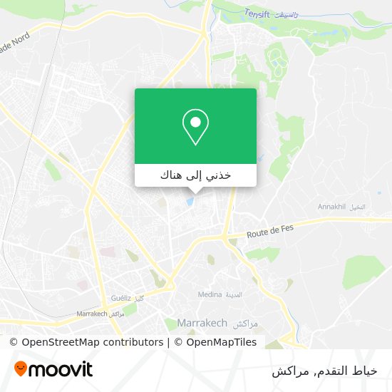 خريطة خياط التقدم