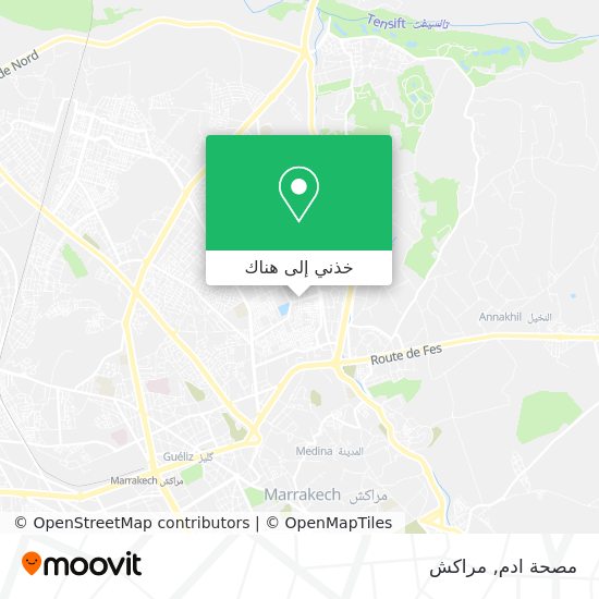 خريطة مصحة ادم