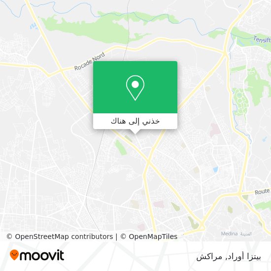 خريطة بيتزا أوراد