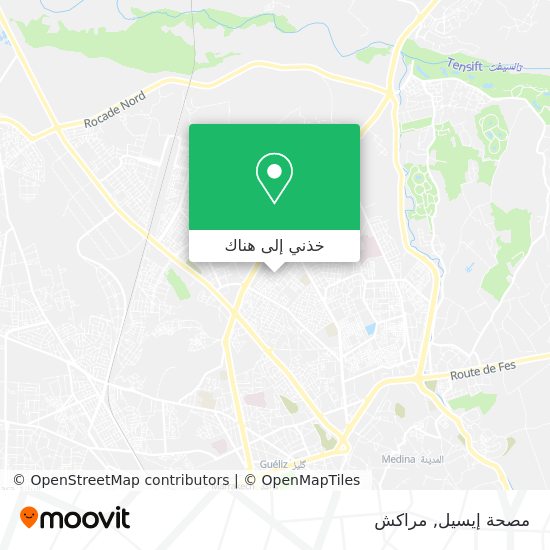 خريطة مصحة إيسيل