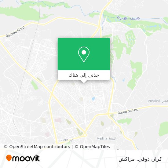 خريطة كران دوفي