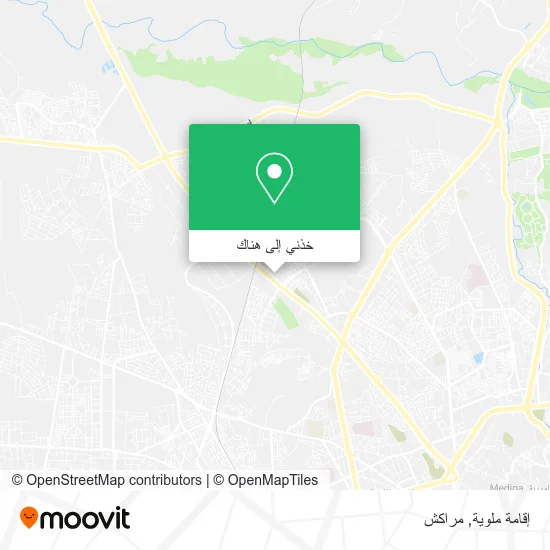 خريطة إقامة ملوية