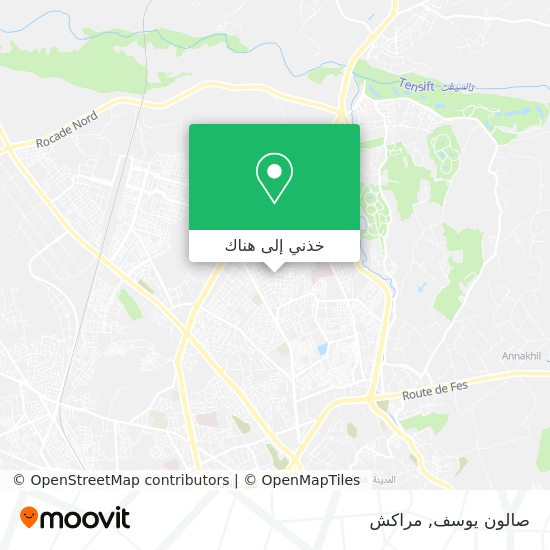 خريطة صالون يوسف