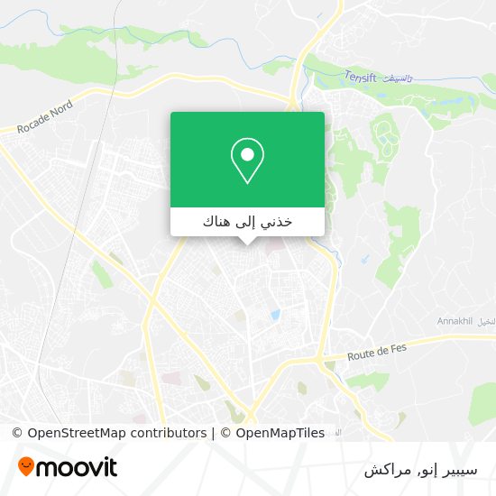خريطة سيبير إنو