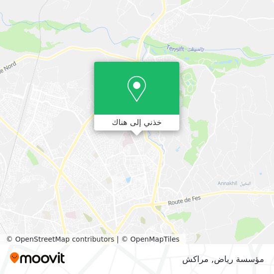 خريطة مؤسسة رياض