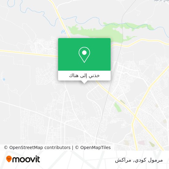 خريطة مرمول كودي