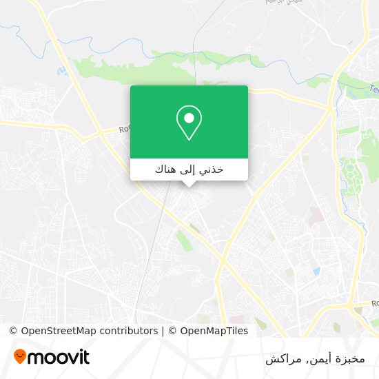 خريطة مخبزة أيمن