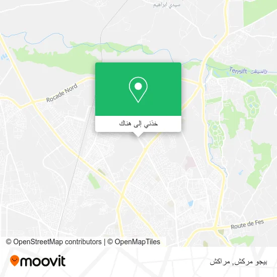خريطة بيجو مركش