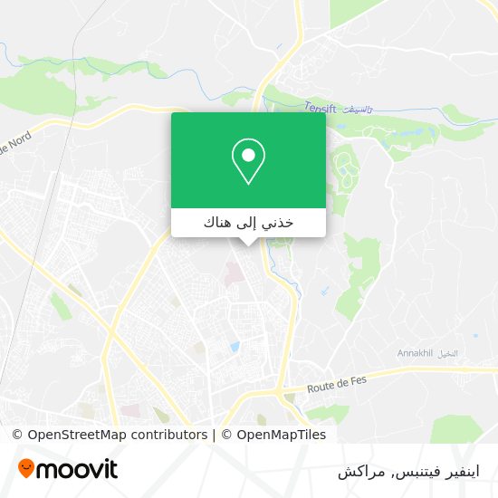 خريطة اينفير فيتنبس