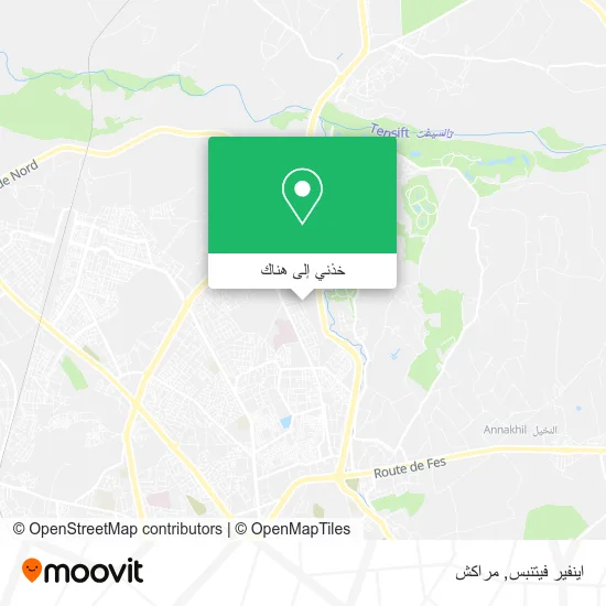 خريطة اينفير فيتنبس