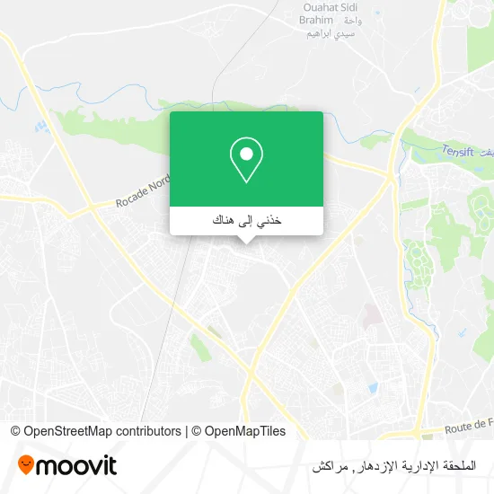خريطة الملحقة الإدارية الإزدهار