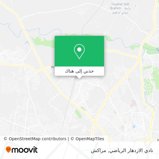 خريطة نادي الازدهار الرياضي