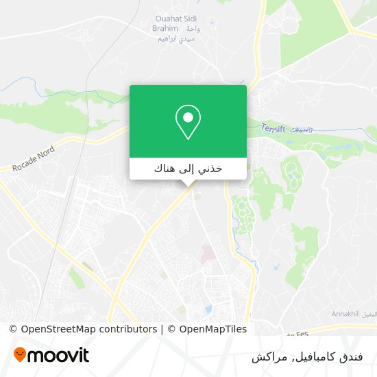خريطة فندق كامبافيل