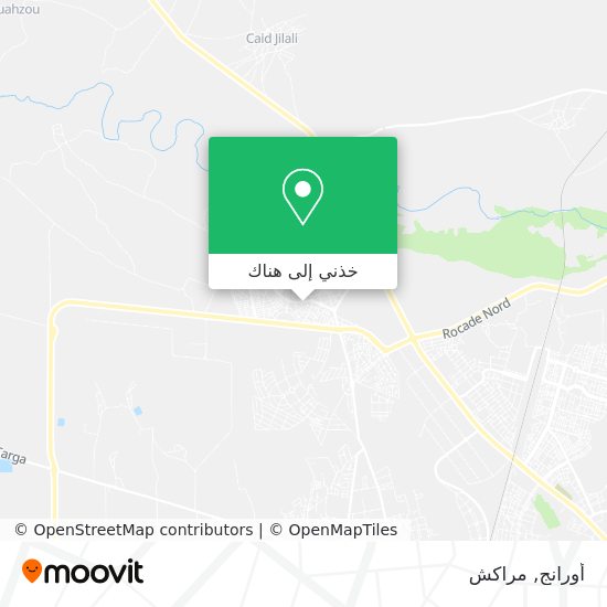 خريطة أورانج