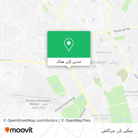 خريطة سكي بار