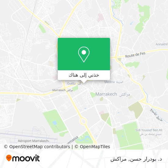 خريطة د. بودرار حسن