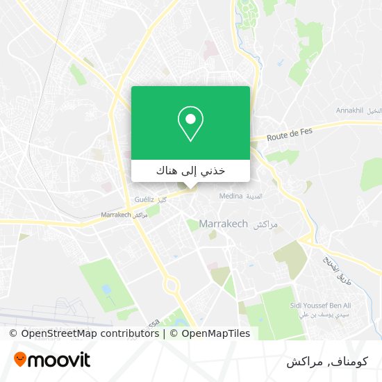 خريطة كومناف